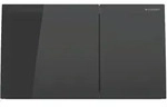 Geberit Bet&auml;tigungsplatte Sigma70, f&uuml;r 2-Mengensp&uuml;lung, Montagezubeh&ouml;r, schwarz
