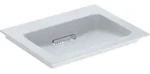 Geberit ONE M&ouml;belwaschtisch 60 cm, Abgang horizontal, ohne Hahnloch, ohne &Uuml;berlauf,