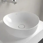 Villeroy & Boch Antao Aufsatzwaschbecken 40 x 39,5 cm, ohne &Uuml;berlauf, ungeschliffen,