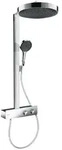 hansgrohe Rainfinity Schowerpipe 360 1jet mit ShowerTablet 350, Badarmaturen, chrom
