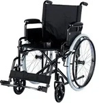 Romed Manueller Rollstuhl "Dynamic" Sitzbreite 46 cm Falt-Rollstuhl faltbar schwarz