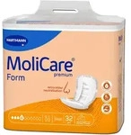 MoliCare Premium Form 4 Tropfen Inkontinenzvorlagen 4 x 32 = 128 St&uuml;ck