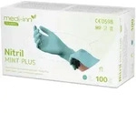 Medi-Inn Nitril Mint Plus Einmalhandschuhe puderfrei S / 100 St&uuml;ck