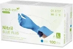 Medi-Inn Nitril blue plus Einmalhandschuhe puderfrei L / 100 St&uuml;ck