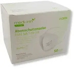 Medi-Inn Atemschutzmasken FFP2 NR, Typ IIR, 3-lagig, wei&szlig; 10 x 50 = 500 St&uuml;ck