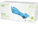 Medi-Inn Nitril blue long Einmalhandschuhe puderfrei 10 x 100 = 1000 St&uuml;ck / S