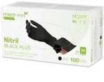 Medi-Inn Nitril black plus Einmalhandschuhe puderfrei M / 10 x 100 = 1000 St&uuml;ck