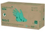 Medi-Inn Green Nitril Einmalhandschuhe, gr&uuml;n, biologisch abbaubar S / 10 x 100 =