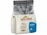 Almo Nature Sterilised Katzenfutter - Lachs & Reis - 2 kg