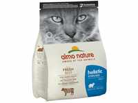 Almo Nature Sterilised Katzenfutter - Rindfleisch & Reis - 2 kg