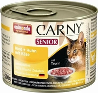 Animonda Carny Senior Katzenfutter - Dosen - Rind, Huhn & K&auml;se - 6 x 200 g