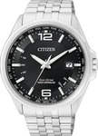 Citizen Elegant Funkuhr Eco-Drive Herren silber