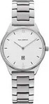 Paul Hewitt Edelstahl Uhr Praia f&uuml;r Damen mit Datumsanzeige silber