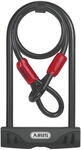 ABUS B&uuml;gelschloss Facilo 32 + Cobra Stahlkabel 47700