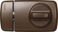 ABUS 53268, Abus 7010 B EK T&uuml;rzusatzschloss m. Drehknauf,braun