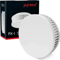 Pyrexx PX-1 wei&szlig;, 9er Pyrexx PX-1 V3-Q Rauchmelder + Klebepad wei&szlig;