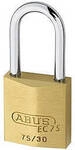 ABUS Messing 75/30HB30 Vorhangschloss 27181