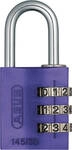 ABUS Aluminium Zahlenschloss 145/30 lila 10046619-01