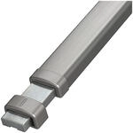 Abus PR2700 S Panzerriegel + Zylinder, silber 49087