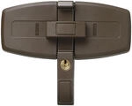 ABUS DFS 95 B AL 0125 Fensterschloss, braun 31718