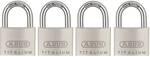 ABUS TITALIUM 64TI/40 Quads Vorhangschloss 56960