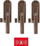3er Set Abus FG300A B Alarm-Fenstergriff AL0125 71895