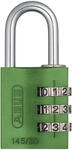Abus Aluminium Zahlenschloss 145/30 gr&uuml;n 46617
