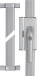 ABUS FOS650 S AL0145 Fensterstangenschloss silber 73018