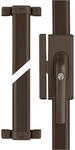 Abus FOS650 B AL0125 Fensterstangenschloss braun 73010