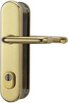 Abus KLZS714 MS EK Schutzbeschlag rund DG, messing 12247