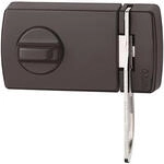Abus T&uuml;rschloss 2130 mit Sperrb&uuml;gel braun 56034