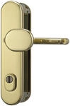 Abus KLZS714 MS EK Schutzbeschlag rund WG, messing 12243