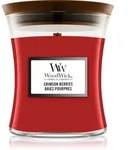 Woodwick Crimson Berries Duftkerze mit Holzdocht 85 g