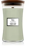 Woodwick Lavender & Cedar Duftkerze mit Holzdocht 610 g