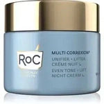 RoC Multi Correxion Even Tone + Lift aufhellende Nachtcreme zum vereinheitlichen der