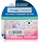 Yankee Candle Shimmering Christmas Tree wachs f&uuml;r aromalampen Signature 22 g