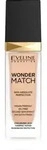 Eveline Cosmetics Wonder Match langlebiges Fl&uuml;ssig Make-up mit Hyalurons&auml;ure