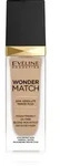 Eveline Cosmetics Wonder Match langlebiges Fl&uuml;ssig Make-up mit Hyalurons&auml;ure