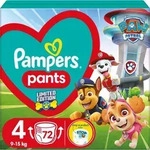 Pampers Pants Paw Patrol Size 4 Einweg-Windelh&ouml;schen 9-15 kg 72 St.