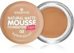 essence NATURAL MATTE MOUSSE Schaum-Make-up Farbton 02 16 g