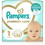Pampers Premium Care Size 1 Einwegwindeln 2-5 kg 26 St.