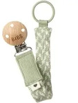 BIBS Paci Braid Schnullerclip Sage / Ivory 1 St.