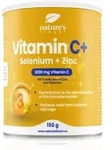 Natures Finest Vitamin C + Selenium + Zinc Pulver mit Vitaminen 150 g
