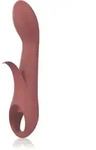 Dream Toys NUDE Sierra G-spot Duo Vibrator mit Klitoris-Stimulator 20 cm