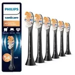 Philips Sonicare Premium All-in-One HX9096/88 Ersatzkopf f&uuml;r Zahnb&uuml;rste Black 6 St.