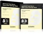 Cosrx Advanced Snail Mucin Glass Glow Hydrogel Mask Revitalisierende Hydrogelmaske