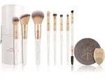 Luvia Cosmetics Prime Vegan Pinselset mit Etui Sparkling Wine
