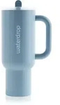Waterdrop Explorer Tumbler Edelstahlbecher mit Trinkhalm Blue 1100 ml