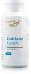 Vita World Zink + Selen Kapseln um den gesunden Zustand von Haaren, Haut und