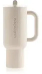 Waterdrop Explorer Tumbler Edelstahlbecher mit Trinkhalm White 1100 ml
